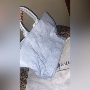 IOPELLE SKULL BAG VIRAL RARE TO FIND! BABYBLUE🩵 real leather from Italy 🇮🇹!